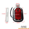 Harley Fat Boy FLST FLSTC FLSTF Tombstone Taillight Lamp (1990-2023)