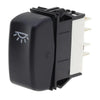Kenworth Dome Lamp Rocker Switch Black