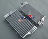 Honda CR125R 2-Stroke Alloy Radiator & Black Hose (2002-2003)