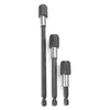 Drill Bit 3X Magnetic Screwdriver Extension Quick-Release 1/4" Hex Shank