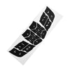 Mustang Steering Wheel Button Decals