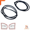 Nissan 720 Datsun Front Weatherstrip Door Glass Seal (79-86)