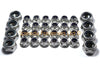Rotax TKM Cadet Lug Nuts / Set of 4 / Nyloc Flange Lug Nuts