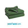 Various Models 3 x Heavy Duty Army Canvas Tarps - Sun Blocked Dustproof