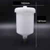 SATA Spray Connector Jet Paint Sprayer Plastic HVLP Paint Cup A4