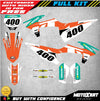 KTM SXF 250 450 Decal Kit RECKLESS Style Stickers (2019-2020)