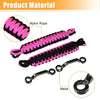 Jeep Wrangler JK JL (2018-2023) Black Pink Car Door Limiting Straps