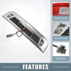 GMC Sierra 1500 (2014-2018) Red Lens Auto High Mount Stop Light