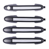 Hyundai Santa Fe CM 4pc Front Rear Outer Door Handle Chrome (2005-2012)