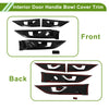 Subaru Outback Carbon Fiber Black Interior Door Handle Bowl Cover (20-24)