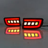 Toyota 4Runner / Hilux 4in1 Rear Bumper Reflector Lights Smoked (03-09)