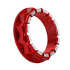 MV Agusta F3 F4 675 800 1000 Rush F2 M48 Rear Wheel Lug Nut (2) Red (2012-2023)