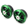 KAWASAKI Ninja 250 400 Frame Hole Cover Plug Cap Green (2018-2020)