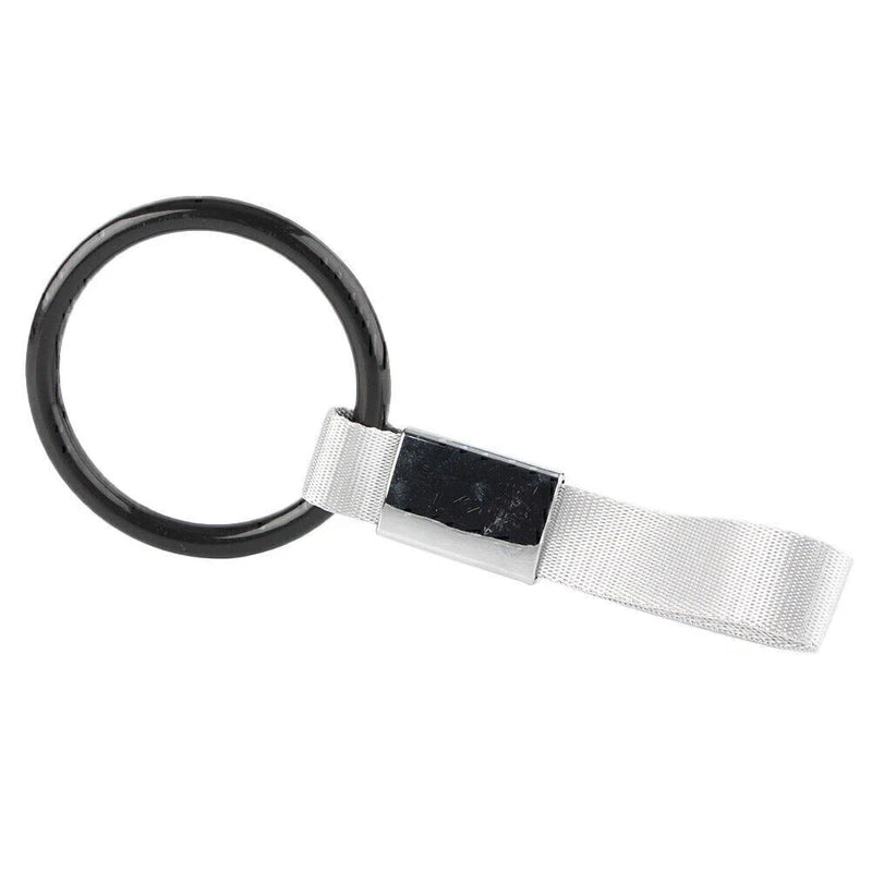 Subway Train Bus - Black Tsurikawa Ring Handle Strap Charm