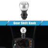 Peugeot 106 206 Matte Silver Tone 5 Speed Manual Shift Knob (1991-2006)