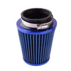 Car Model 3" Blue High Flow Cold Air Intake Cone Filter