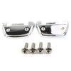 Harley Touring Road Glide Chrome Passenger Footboard Covers (2014-2023)