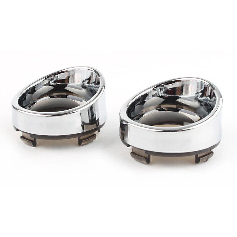 Harley Touring Glide Road King Turn Signal Light Lens Covers (2014-2023)
