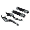 Yamaha YZF R3 R25 Titanium Extendable Brake Clutch Levers Grip Set (2015-2023)