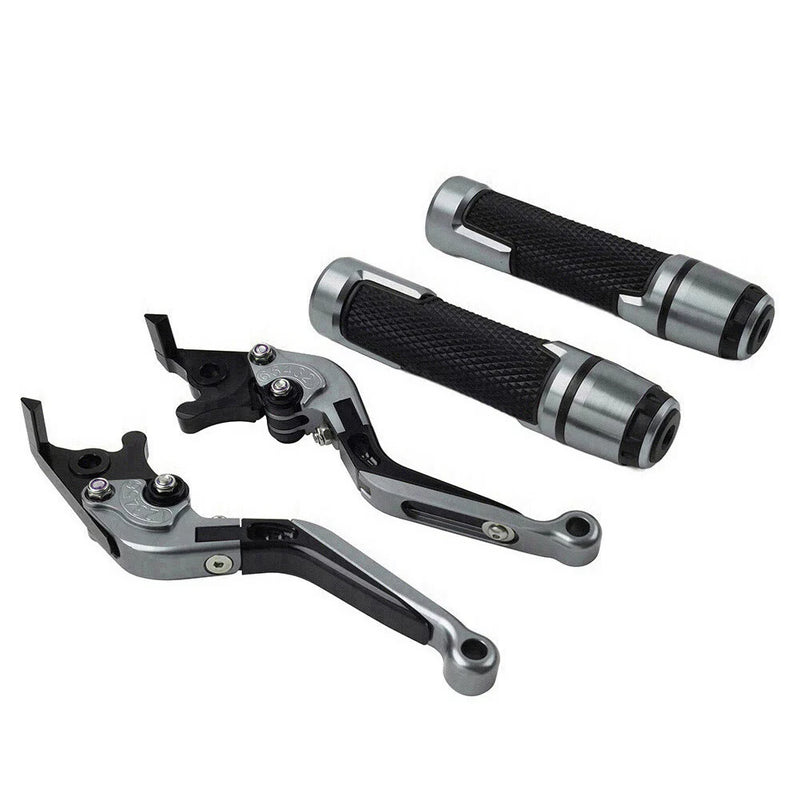 Yamaha YZF R3 R25 Titanium Extendable Brake Clutch Levers Grip Set (2015-2023)
