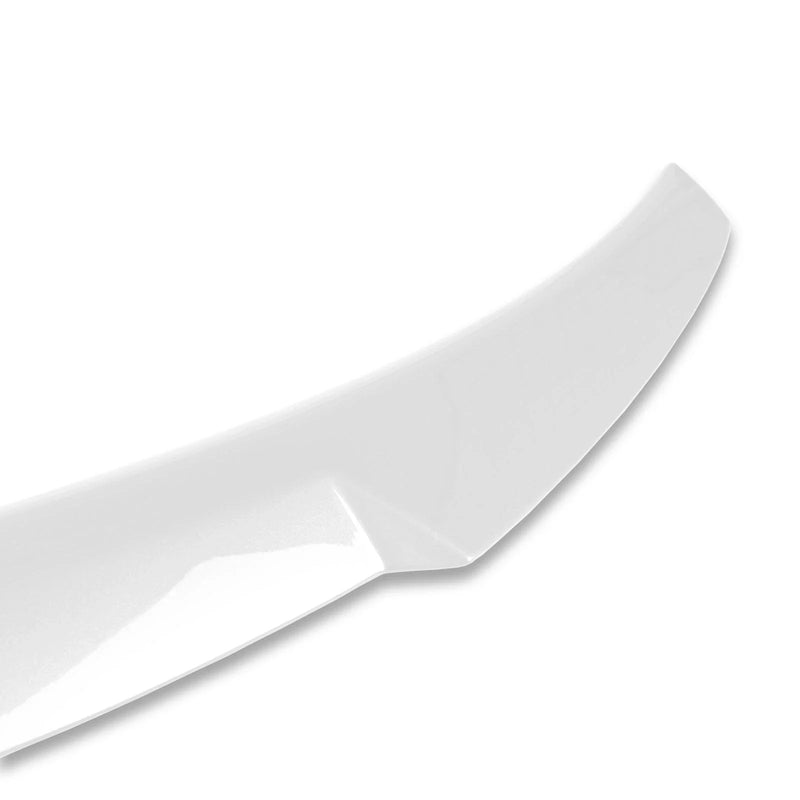 Audi A3 / S3 / RS3 8V Sedan White ABS Boot Spoiler (2013-2020)
