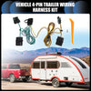 Jeep Wrangler 4-Pin Trailer Wiring Harness (1991-1997)