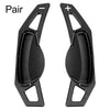 Smart Fortwo Black Car Steering Wheel Shift Paddle Covers (2007-2014)