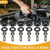 Toyota 6 x Fuel Injector O Rings (NBR Rubber, Black)