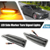 Opel LED Side Marker Turn Signal Lights Yellow 2 x