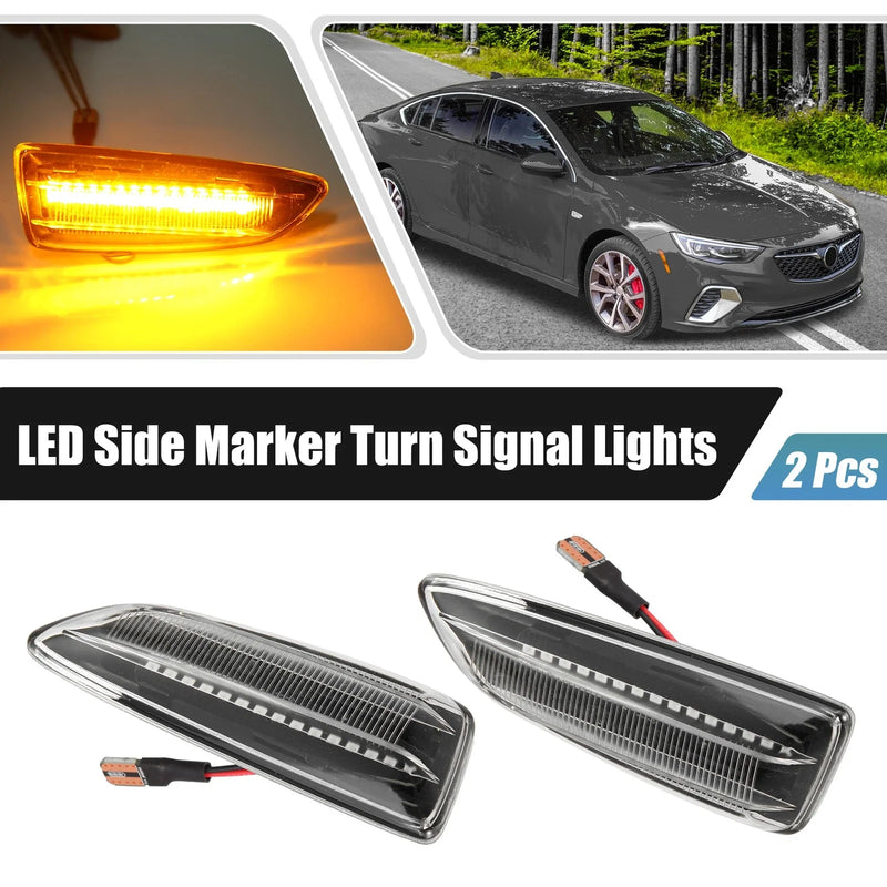 Opel LED Side Marker Turn Signal Lights Yellow 2 x