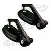 Honda Suzuki Yamaha Motorcycles 7/8" Folding Bar End Side Mirrors