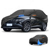 Hyundai Tucson (2004-2024) Black Blue 210D-PU Waterproof All Weather Car Cover