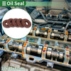 Make Model Oil Seal 17x40x8mm Rotary Shaft Seal FKM Rubber 5 Pcs