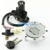 Yamaha XVS1300A V-Star Ignition Key Switch & Fuel Tank Cap Set (07-14)