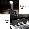 BMW 3 Series E90 E92 E93 Carbon Fiber Ashtray Panel Cover (2005-2012)