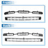 Toyota RAV4 (2006-2008) Black Front Lower Bumper Grille
