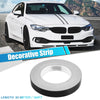 Car Motorcycle 0.8in Width 164ft Decorative Strips Waterproof Black