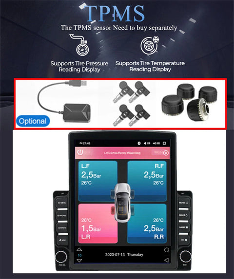 2008-2015 Chevrolet Camaro 9.7" Stereo Radio Navi Head Unit (2008-2015)