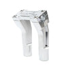 Harley 1" Handlebar 6" Chrome Pullback Handlebar Risers Clamp