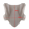Suzuki GSXR 1000 Double Bubble Windscreen (2005-2006)