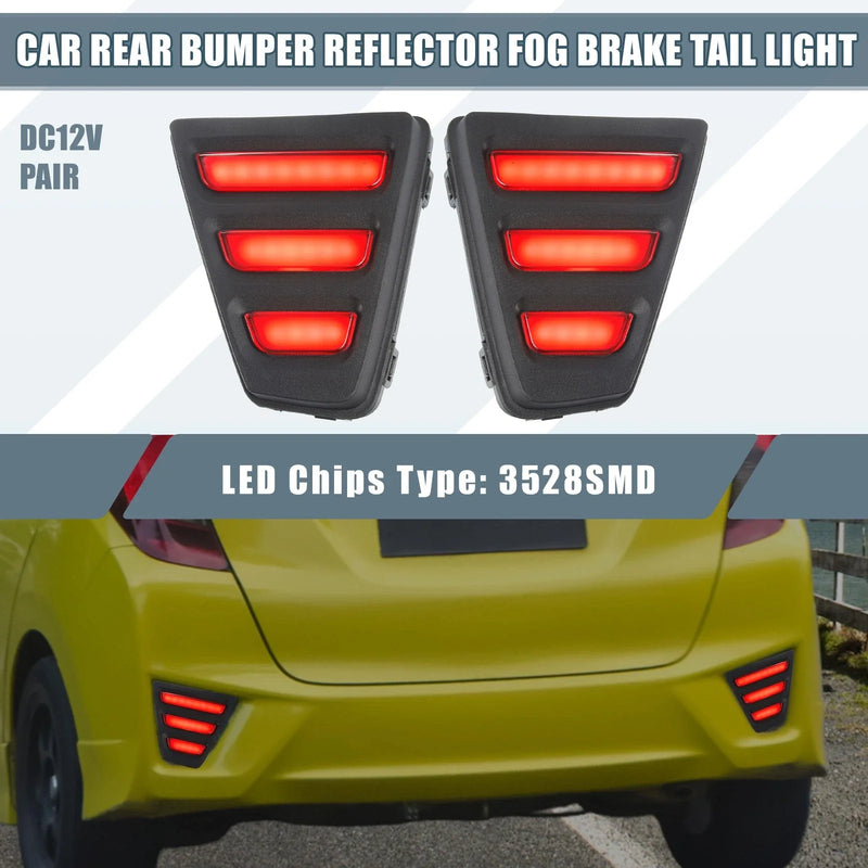 Honda Fit Jazz LED Brake Tail Light Reflector (2014-2017)