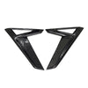 Tesla Model S Carbon Fiber Side Fender Turn Signal Marker Lamp Cover Trim