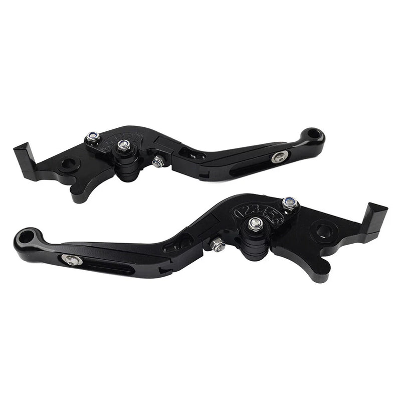 BMW R1200GS R1250GS CNC Black Extendable Brake Clutch Levers (2013-2020)