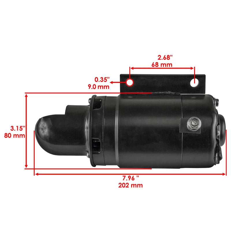Yamaha Outboard 75HP C75TLR C Series Starter Motor (1994-1999)