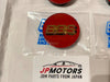 BBS Wheels Center Caps 70mm 4pcs Genuine Emblem Red Gold 3D Logo