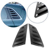 Audi A3 S3 Black Rear Quarter Window Glass Louver Vent
