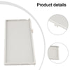 Car Gray Sun Visor Vanity Mirror Cover