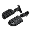 Harley Touring Black Rear Passenger Footpegs (1993-2025)