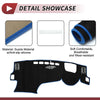 LEXUS NX250 2022-2023 Sun Protector Pad Black Blue Dash Cover Mat