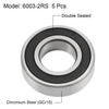 Z2 17x35x10mm Deep Groove Ball Bearings Double Sealed Chrome Steel 5pcs